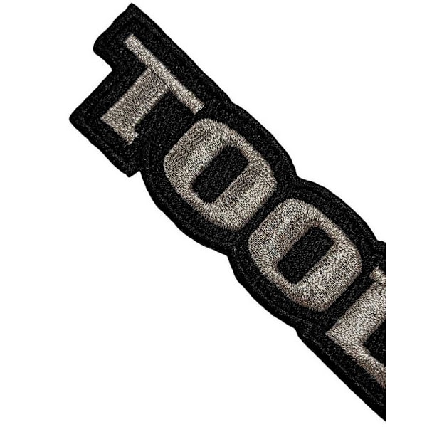 Tool Opiate Vävd Logotyp Strykjärnslapp En Storlek Svart/Grå Black/Grey One Size