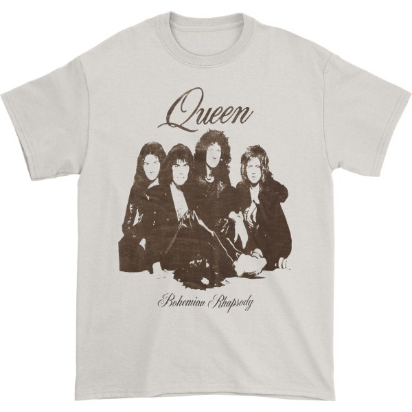 Queen Unisex Vuxen Bohemian Rhapsody Porträtt T-shirt L Natural Natural L