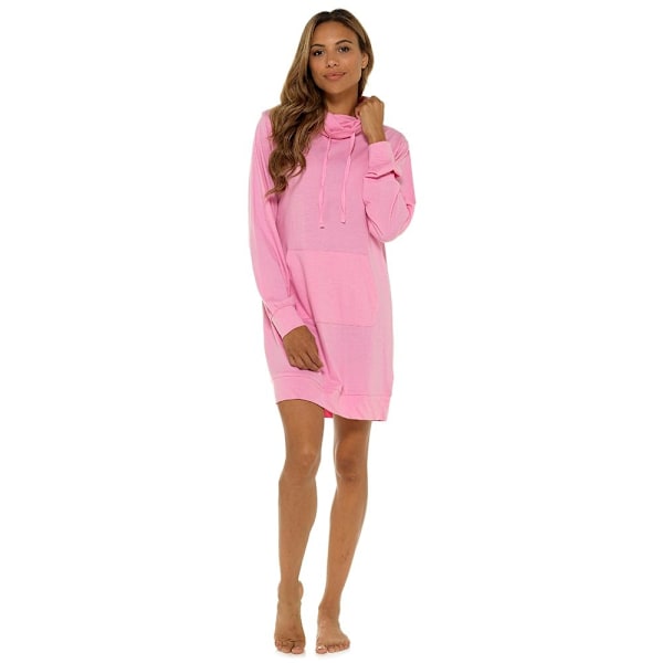 Foxbury Dam/Kvinnor Cowl Neck Jersey 8-10 UK Rosa Pink 8-10 UK
