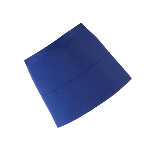 Premier Dam/Kvinnors Färger 3 Fickor Förkläde / Arbetskläder (Paket med 2) Royal One Size