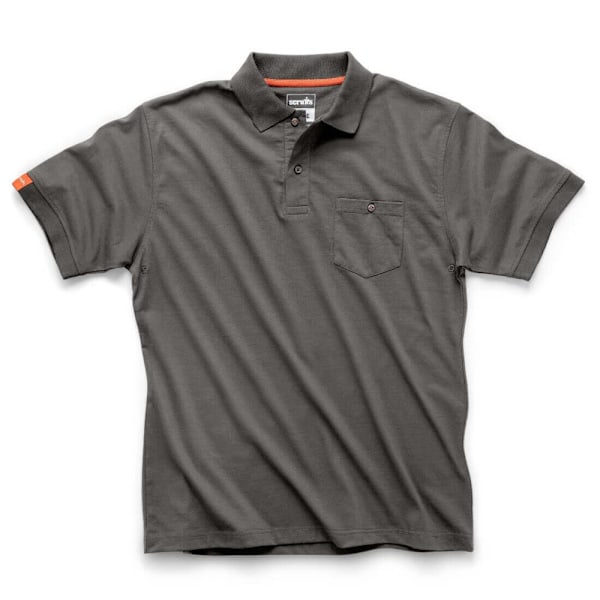 Scruffs Herr Polotröja XS Grafit Graphite XS