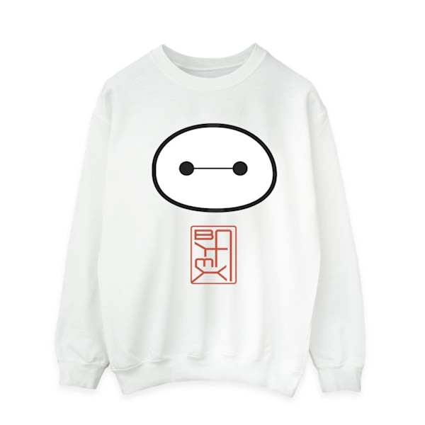 Disney Herr Big Hero 6 Baymax Icon Sweatshirt 4XL Vit White 4XL
