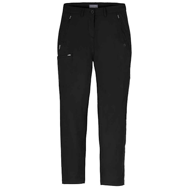 Craghoppers Womens/Ladies Expert Kiwi Pro Stretch Vandringsbyxor Black 12 UK L