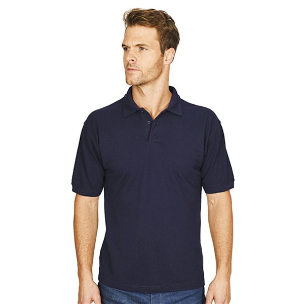 Absolute Apparel Precision Pikétröja för Män XS Marinblå Navy XS