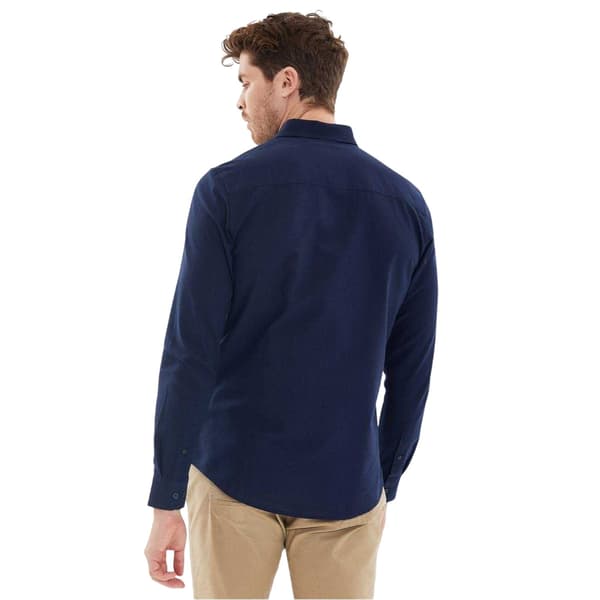 Threadbare Herr Oxford Regular Skjorta (2-pack) M Marinblå/Denim Navy/Denim M