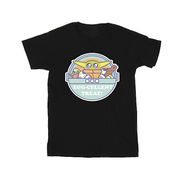 Star Wars Boys The Mandalorian Eggcellent Easter T-Shirt 5-6 år Black 5-6 Years