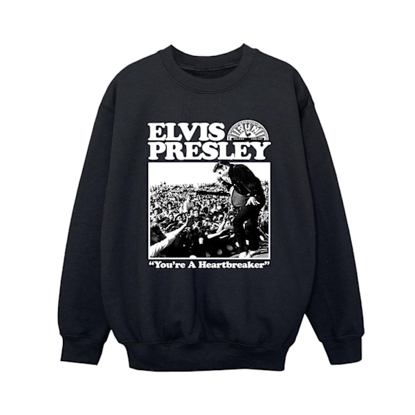 Elvis Boys A Heartbreaker Sweatshirt 5-6 år Svart Black 5-6 Years