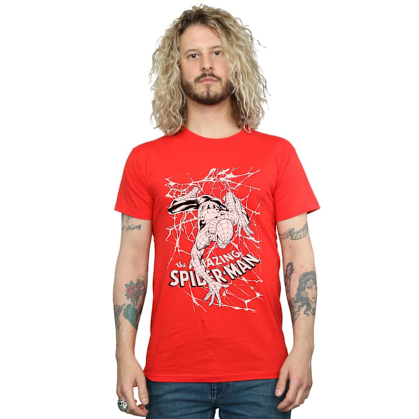 Marvel Spider-Man Web Crawler T-shirt M Röd Red M