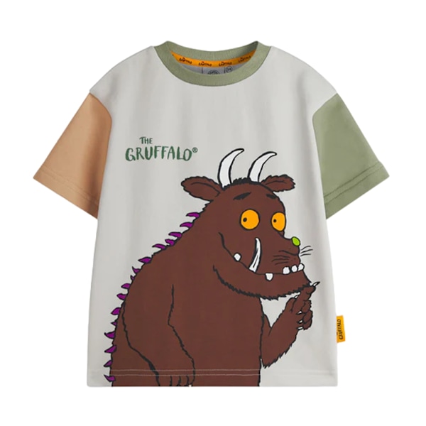 The Gruffalo Boys Colour Block T-Shirt & Shorts Set 18-24 Månader Multicoloured 18-24 Months