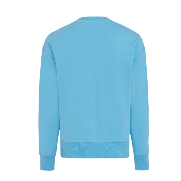Iqoniq Unisex Vuxen Kruger Återvunnen Bomull Rundhals Avslappnad Passform Tranquil Blue XXL