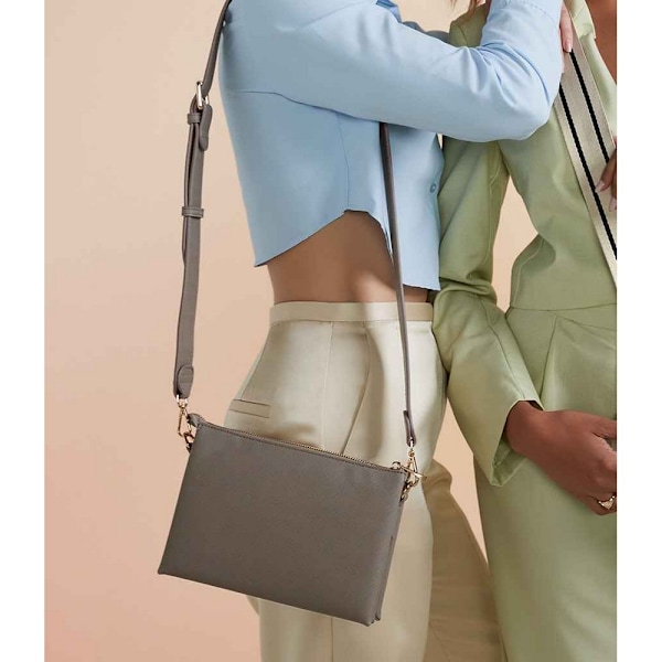 Bagbase Boutique Crossbody Bag One Size Taupe Taupe One Size