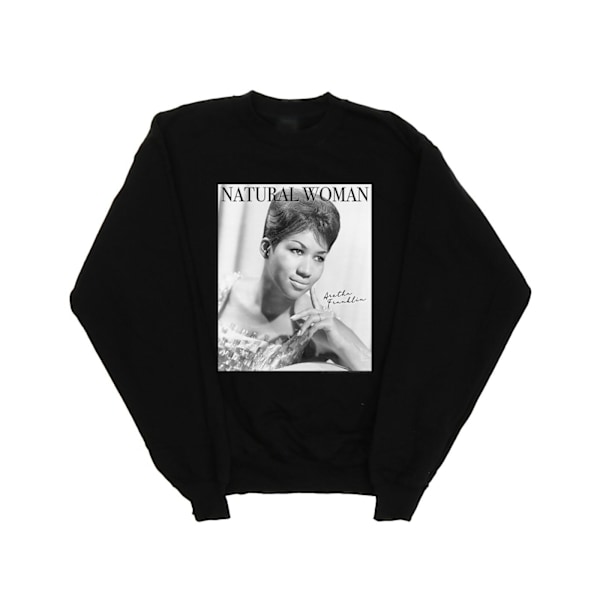 Aretha Franklin Girls Natural Woman Sweatshirt 12-13 år Svart Black 12-13 Years