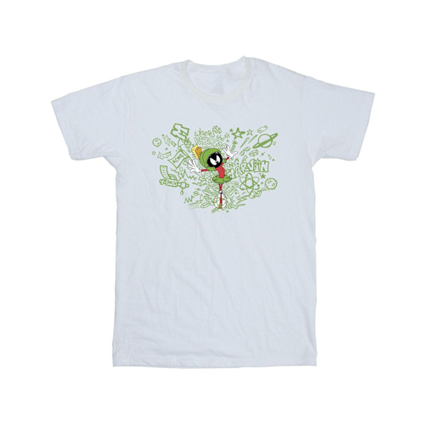 Looney Tunes ACME Doodles Marvin Martian T-shirt 5XL Vit White 5XL
