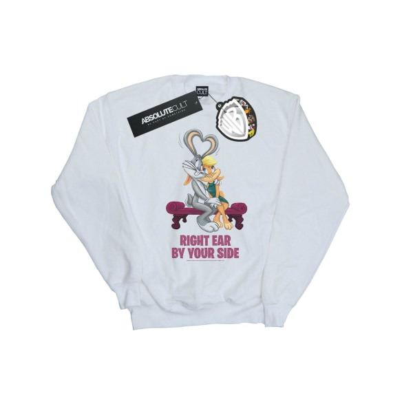 Looney Tunes Girls Bugs Och Lola Valentine´s Cuddle Sweatshirt White 5-6 Years