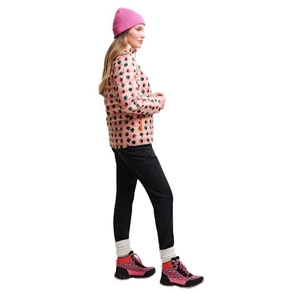 Regatta Dam/Kvinnor Orla Kiely Tiny Elm Baffled Vadderad Jacka Pink 10 UK