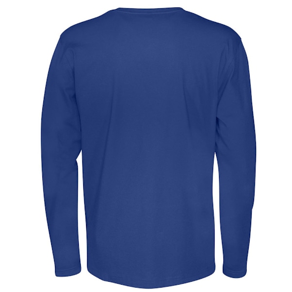 Cottover Herr Långärmad T-shirt S Royal Blue Royal Blue S