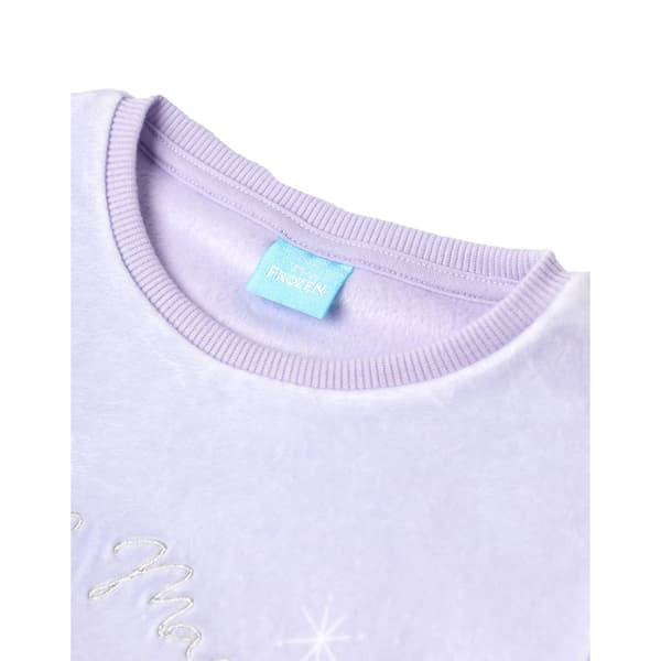 Frost Flickor Elsa Lång Pyjamas Set 4-5 År Lila Purple 4-5 Years