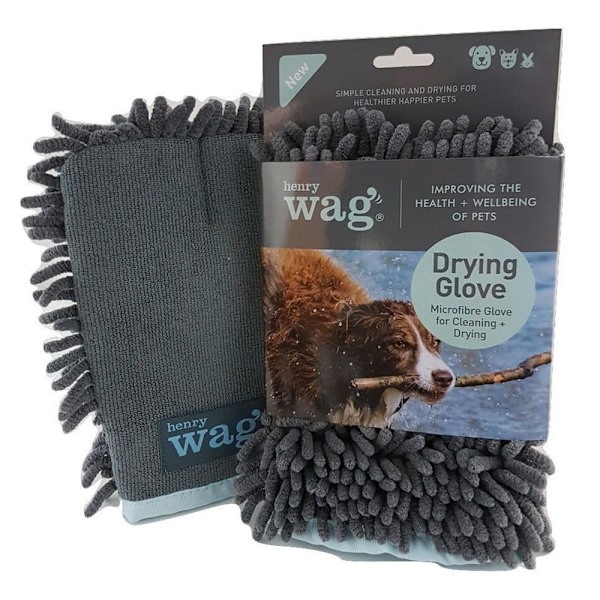 Henry Wag Mikrofiber Rengöringshandske One Size Grå/Blå Grey/Blue One Size
