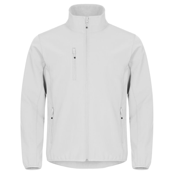 Clique Herr Klassisk Soft Shell Jacka XL Vit White XL