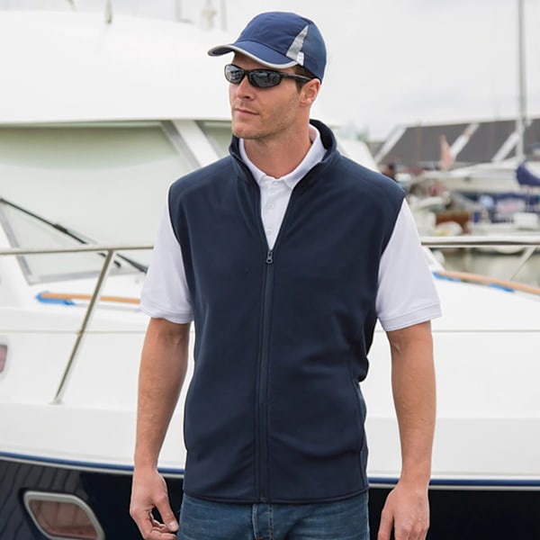 Result Core Herr Micro Fleece Gilet M Marinblå Navy M