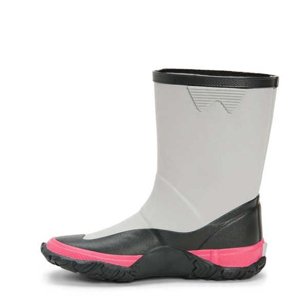 Muck Boots Childrens/Kids Forager Wellington Boots 2 UK Grey/Pi Grey/Pink 2 UK