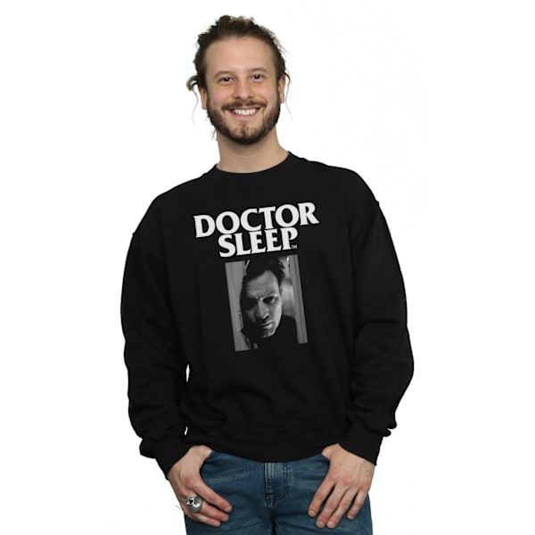 Doctor Sleep Herr Dörrkarm Sweatshirt 5XL Svart Black 5XL