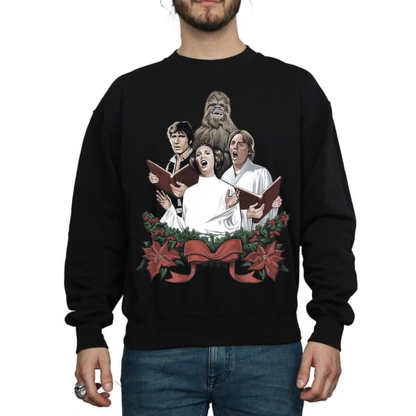 Star Wars Jultröja för Herr - M - Svart Black M