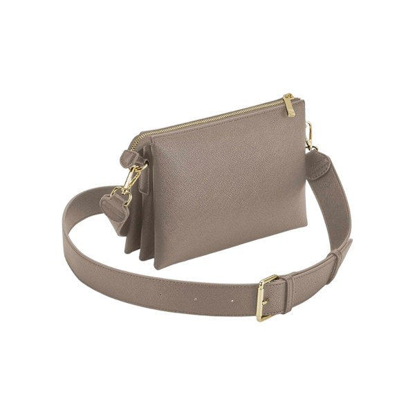 Bagbase Dam/Dam Boutique Mjuk Touch Crossbody Väska En Storlek Taupe One Size