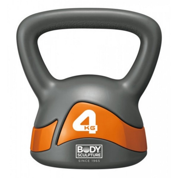 Carta Sport Body Sculpture Kettlebell 4kg Grå/Orange Grey/Orange 4kg