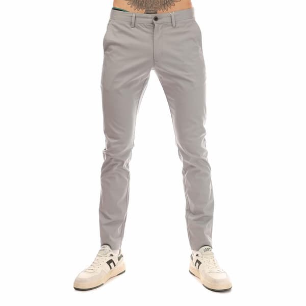 Gant Hallden Chinos för män 33R Grå Grey 33R