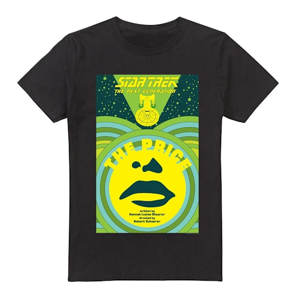 Star Trek Herr The Next Generation Säsong 3 Avsnitt 8 T-Shirt 3 Black 3XL