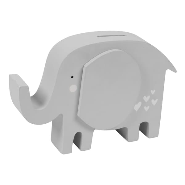 Celebrations Petit Cheri Elefant Spargris One Size Grå Grey One Size