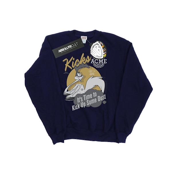 Looney Tunes Dam/Damer Road Runner Kicks Sweatshirt XL Marinblå Navy Blue XL