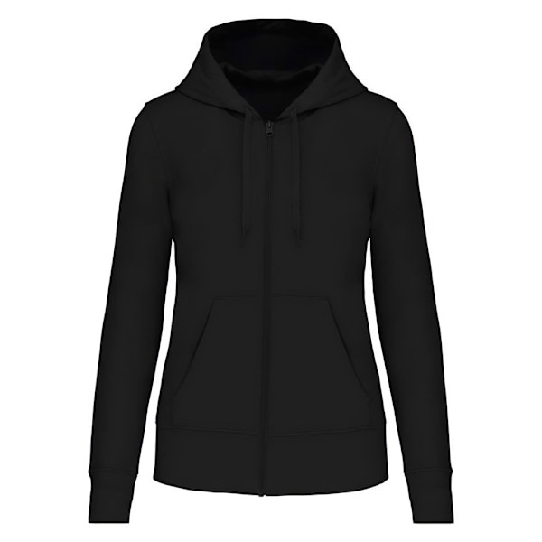 Kariban Dam/Dam Eco Vänlig Full Zip Hoodie M Svart Black M