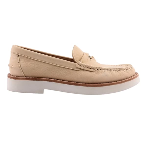 Sperry Dam Tallulah Nubuck Loafers 4 UK Beige Beige 4 UK