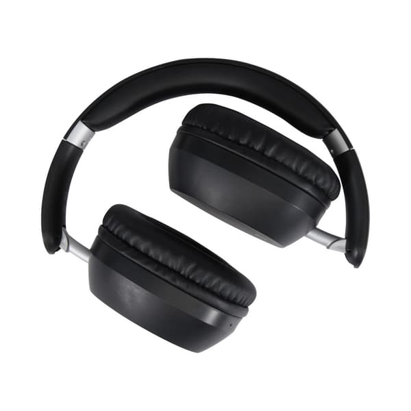 Floso Hoggar Vikbara Hörlurar i Återvunnen Plast, Over-Ear, En Storlek Solid Black One Size