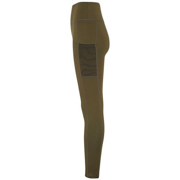 TriDri Dam/Dam Performance Kompressionstights M Olive G Olive Green M
