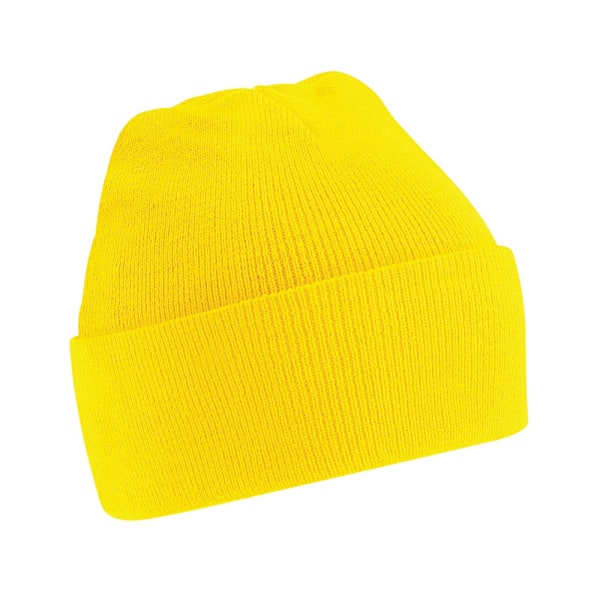 Beechfield Unisex Original Cuffed Beanie Vintermössa En Storlek Ye Yellow One Size
