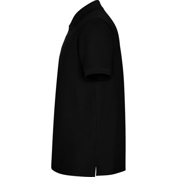 Roly Pegaso Premium Pikétröja med Korta Ärmar för Män L Solid Svart Solid Black L