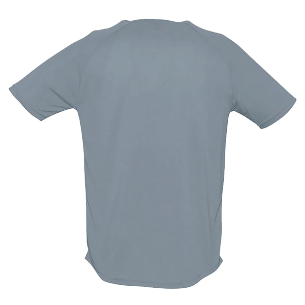 SOLS Herr Sporty Kortärmad Performance T-Shirt M Pure Grey Pure Grey M