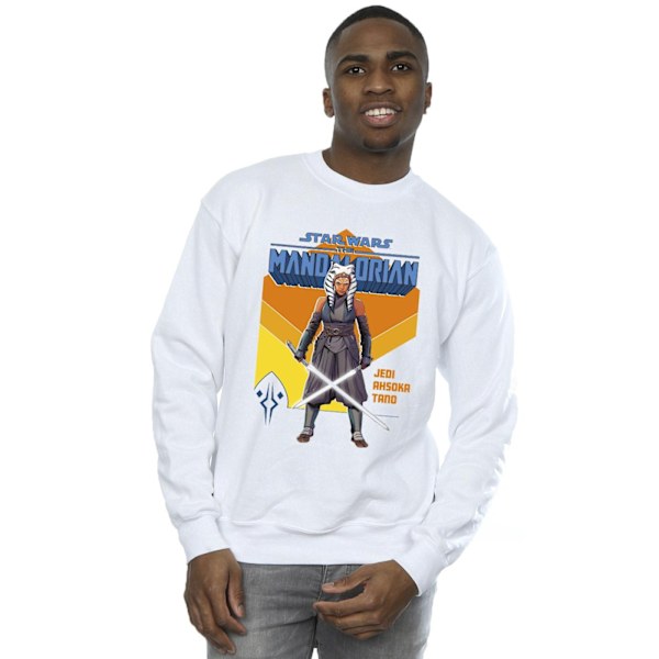 Star Wars Herr The Mandalorian Jedi Ahsoka Tano Sweatshirt 4XL White 4XL