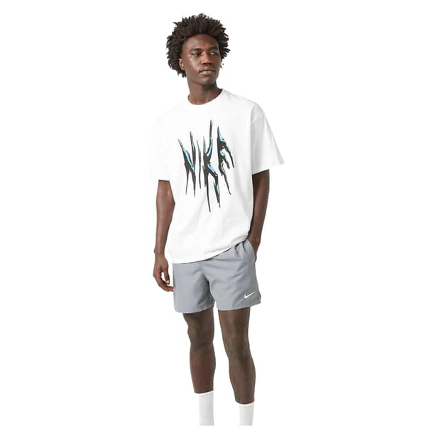 Nike Herr Broderad Logotyp Vanliga Badshorts S Cool Grå Cool Grey S