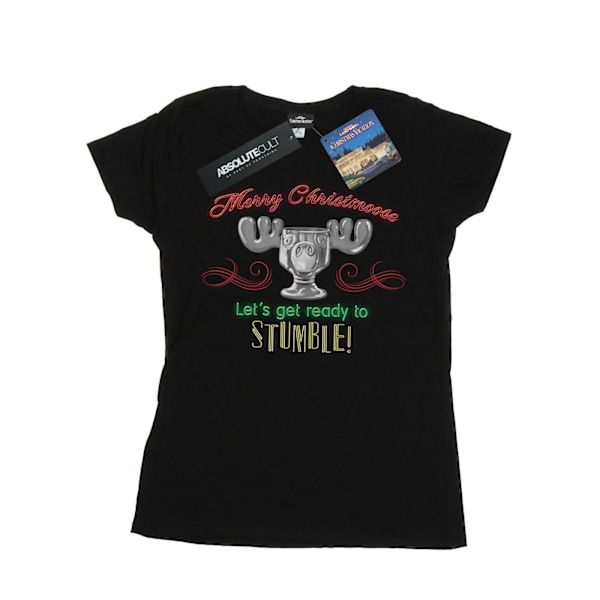 National Lampoon´s Christmas Vacation Womens/Ladies Moose Head Black XL