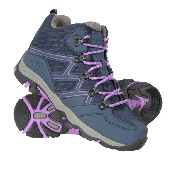 Mountain Warehouse Barn/Barn Oscar Vandringskängor 13 UK Chi Purple 13 UK Child