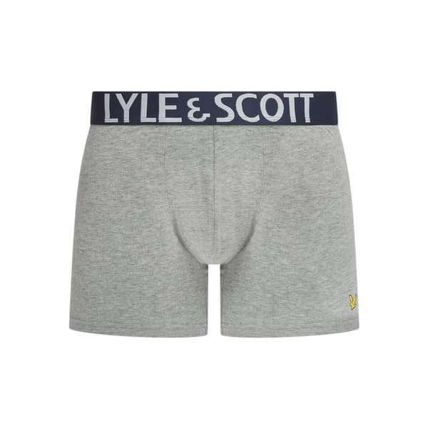 Lyle & Scott Presentförpackning för män i tweed (10-pack) M Blommig/Blå Floral/Blue M