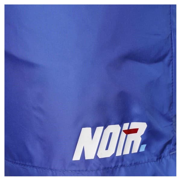 Societe Noir Badshorts för män med text, avslappnad passform S Kobolt Cobalt S