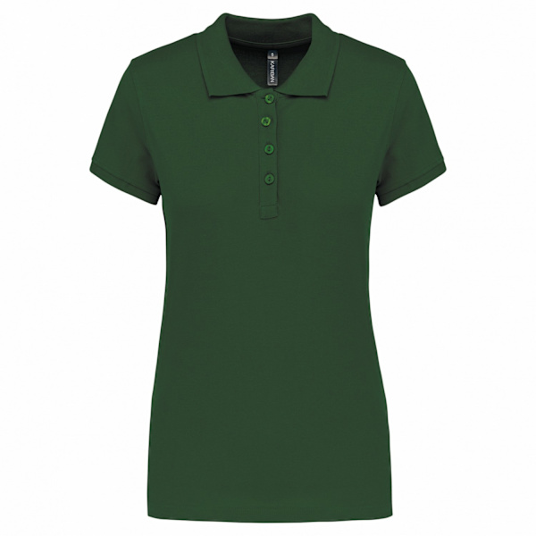 Kariban Dam/Dam Pique Poloskjorta S Forest Green Forest Green S