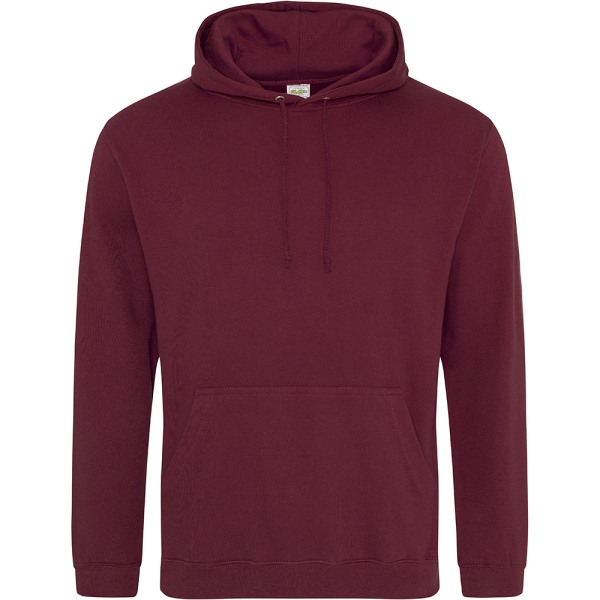 Awdis Unisex College Hooded Sweatshirt / Hoodie XL Burgundy Burgundy XL