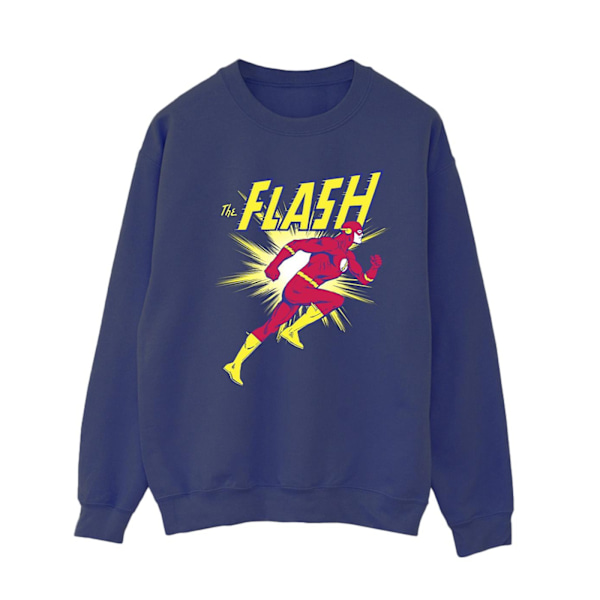 DC Comics Dam/Kvinnor The Flash Löpartröja XL Marin Blå Navy Blue XL