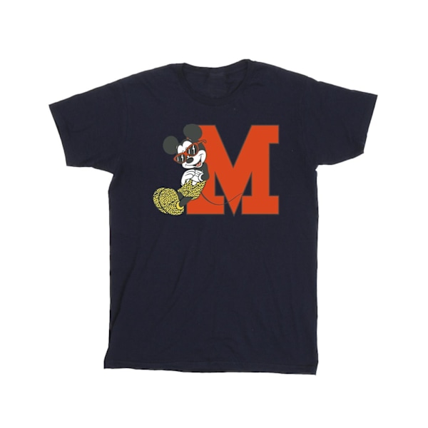 Disney Herr Mickey Mouse Leopard Byxor T-shirt 4XL Marinblå Navy Blue 4XL